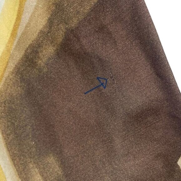 NWT MASSIMO DUTTI Limited Edition Linen Blend Animal Print Pant 4 + SLIGHT FLAW - Picture 6 of 9